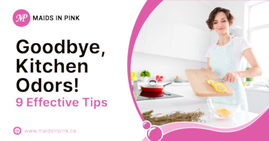 How to remove kitchen odors