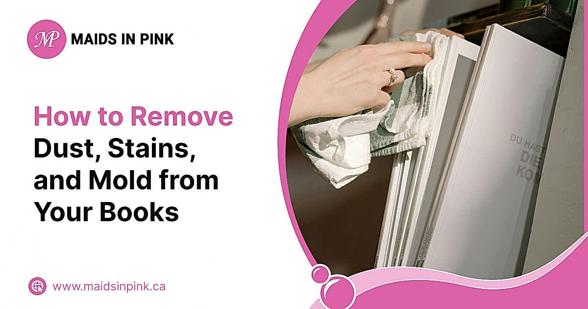 How to clean books