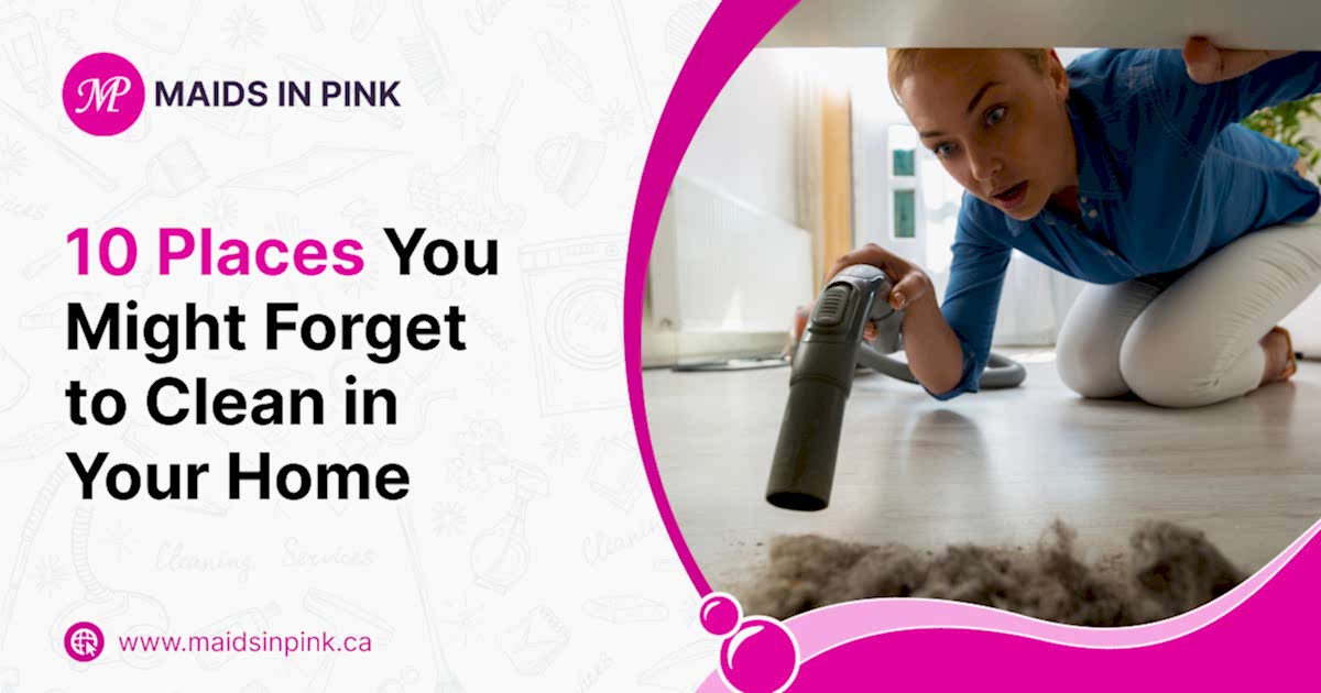 Overlooked cleaning spots